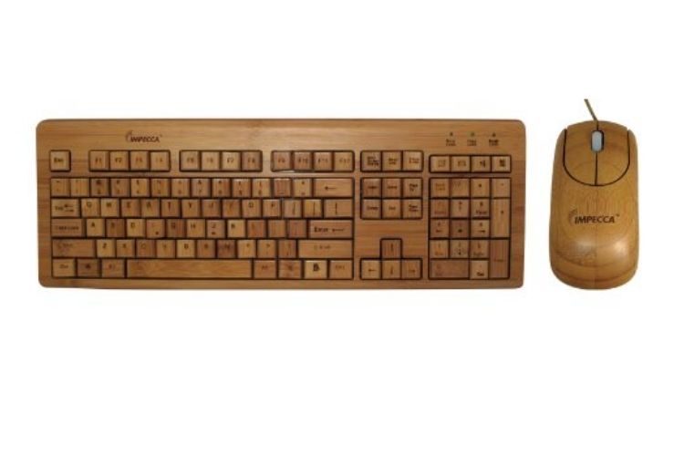 clavier en bambou Impecca KBB500C